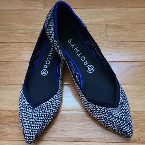 Rothy's Navy Houndstooth